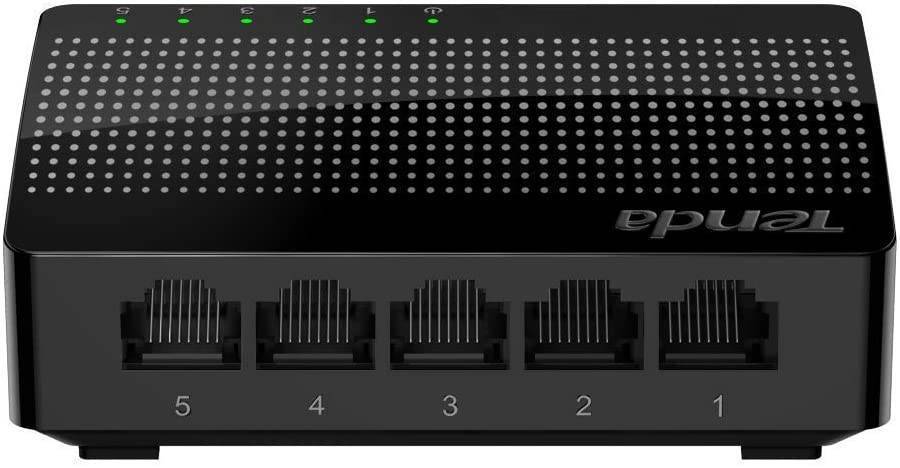 61BsK63iCOL._AC_SL1000_ Tenda SG105 5 Port Gigabit Ethernet Network Switch - Image 1