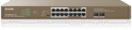 Tenda TEG1118P-16-250W 16GE+2SFP Ethernet Switch With 16-Port PoE