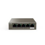 Tenda 5-port Metal Fast Ethernet Switch with 4 PoE Ports