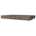 Tenda TEG5328P-24-410W Managed L3 Gigabit Ethernet (10/100/1000) Power over Ethernet (PoE) 1U Grey - Image 3